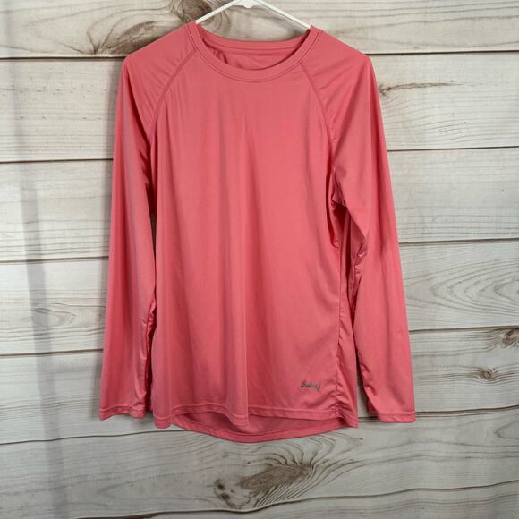 Baleaf Pink Athletic Long Sleeve T-Shirt Size Large - Picture 1 of 5